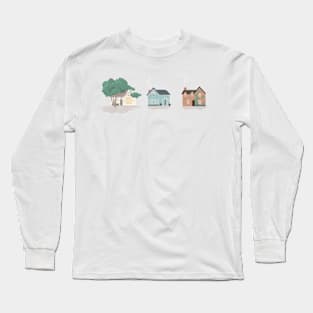 Cottage Sweet Cottage Long Sleeve T-Shirt